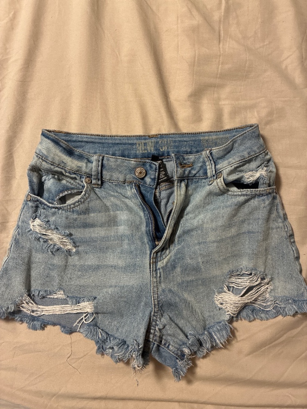 Rewash denim shorts